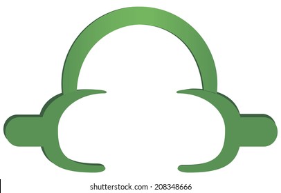Lip Retractor for Teeth Whitening. Vector illustration.