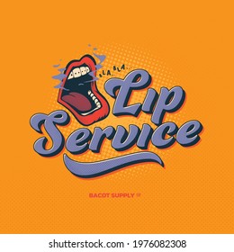Lip Service Logo