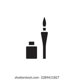 Lip Tint Filled Icon Vector Illustration 
