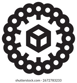 Icono de Vector moderno de lípidos: Plantilla de símbolos de ilustración mínima para el diseño de interfaz de usuario del App móvil de Web