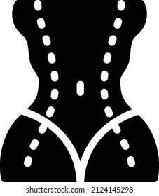 liposuction Vector illustration on a transparent background.Premium quality symmbols.Glyphs vector icon for concept and graphic design.