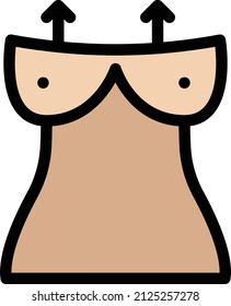 Liposuction Vector illustration on a transparent background.Premium quality symmbols.Stroke vector icon for concept and graphic design.
