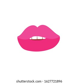 Lips Doodle Icon Vector Illustration Stock Vector (Royalty Free ...