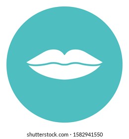 
Lips, Female Lips Isolated Vector Icon which can be easily modified or edited
