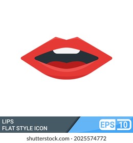 el icono de estilo plano se muestra aislado en el fondo blanco. EPS 10