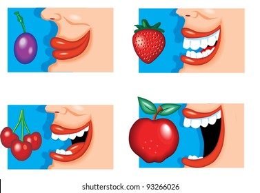 Cartoon Bite Images, Stock Photos & Vectors | Shutterstock