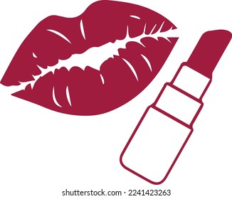 Icono de hidratación de labios, vector de icono de hidratación