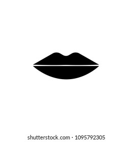 lips icon. Element of web icon for mobile concept and web apps. Isolated lips icon can be used for web and mobile. Premium icon on white background