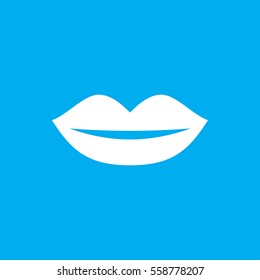 lips icon illustration isolated vector