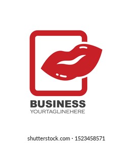 lips icon vector illustration design template