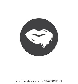 lips icon vector illustration design template