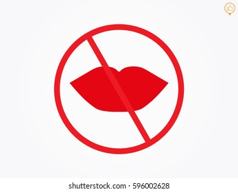 lips, icon, vector illustration eps10