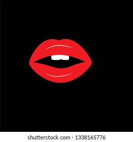 lips icon,vector best flat icon.