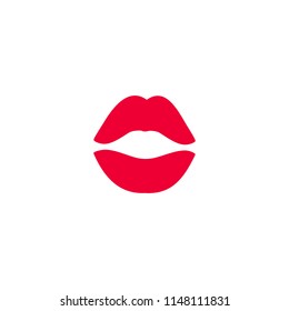Lips illustration. Vector