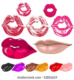 lips kiss