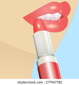 lips lipstick