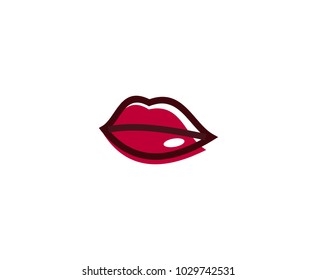 Lips logo beauty 