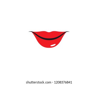 Lips logo illustration