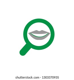Lips and mouth icon. Element of Dental Care icon for mobile concept and web apps. Detailed Lips and mouth icon can be used for web and mobile
