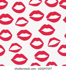 Lips Pattern Seamless Stock Vector (Royalty Free) 633297197 | Shutterstock