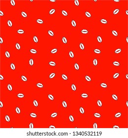 Lips pattern. Vector seamless pattern with woman lips.Can be used for wallpaper,fabric, web page background, surface textures.