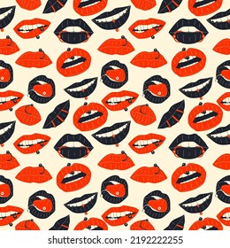 Dibuja un patrón transparente con garabatos. Vector. Estilo moderno de dibujos animados planos.