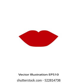 lips, pop, vector icon, eps10