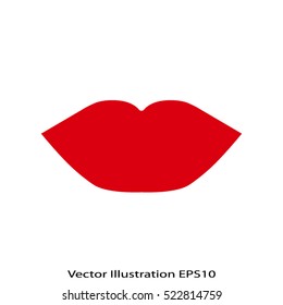 lips, pop, vector icon, eps10
