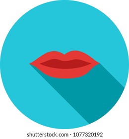 Lips, red, kiss