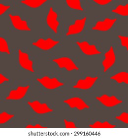 Lips seamless texture red gray colors
