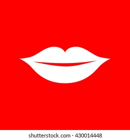 Lips sign illustration