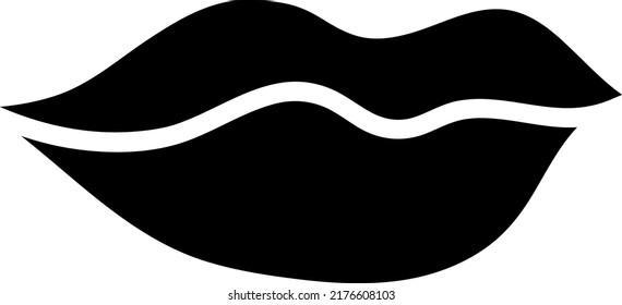 lips vector art illustration on white background..eps
