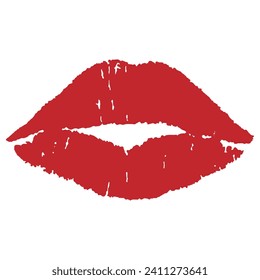 Lips vector icon set. kiss illustration sign collection.  woman symbol. love logo.