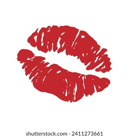 Lips vector icon set. kiss illustration sign collection.  woman symbol. love logo.