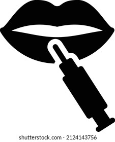 lips Vector illustration on a transparent background.Premium quality symmbols.Glyphs vector icon for concept and graphic design.