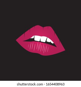 Dibujo vectorial del logotipo de una mujer