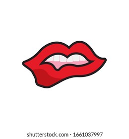 Dibujo vectorial del logotipo de una mujer
