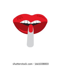 Dibujo vectorial del logotipo de una mujer
