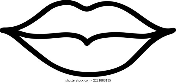 lipsa icon illustration isolated vector sign symbol on white background..eps
