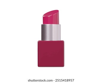Lippenstift-Symbol 3D-Rendergrafik
