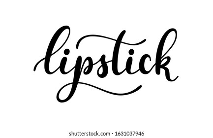 Vector Sale Banner Text On Lipstick Stock Vector (Royalty Free ...