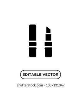 lipstick black symbol icon designs illustration logo sign