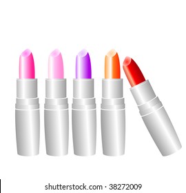 colección de lápiz labial