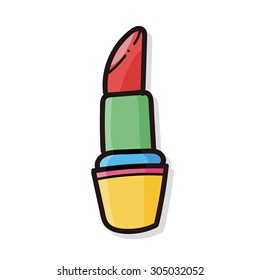 lipstick color doodle