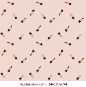 Lipstick Cosmetic Pattern Seamless Pattern
