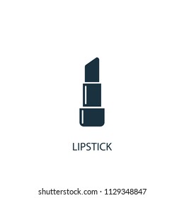 Lipstick creative icon. Simple element illustration. Lipstick concept symbol design from Beauty collection. Can be used for web and mobile.