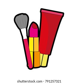 Lipstick creme and brush design