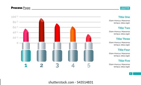 Lipstick Diagram Slide Template