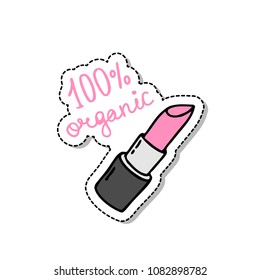 lipstick doodle icon