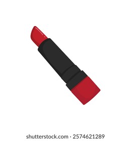 lipstick doodle icon, vector illustration